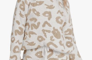 2 Piece Leopard Pajama Set Just $22.99 (Reg. $46)!